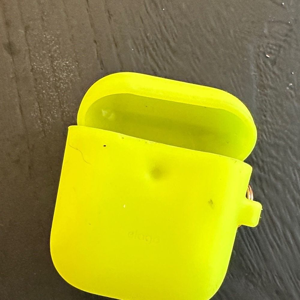 Bright Yellow AirPods Case